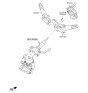 Diagram for Kia Turn Signal Switch - 934101U001