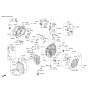 Diagram for Kia Forte Koup Transfer Case Mount - 452183BED0