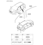 Diagram for Kia Forte Koup Emblem - 86315A7500