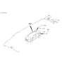 Diagram for 2014 Kia Forte Koup Antenna Cable - 96220A7050