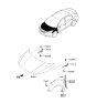 Diagram for Kia Hood - 66400A7000