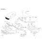 Diagram for Kia Forte License Plate - 86519A7010