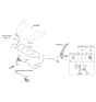 Diagram for Kia Forte Koup Hood Cable - 811903X100