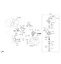 Diagram for 2013 Kia Rio Transfer Case Seal - 4312632000