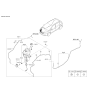 Diagram for 2016 Kia Forte Washer Reservoir - 98610A7010