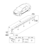 Diagram for Kia Forte Mud Flaps - 86832A7250