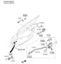 Diagram for Kia Forte Door Check - 79380A7000