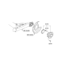 Diagram for 2014 Kia Forte Wheel Hub - 527103X000