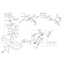 Diagram for Kia Fuel Line Clamps - 1471144006B