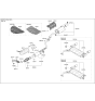 Diagram for Kia Catalytic Converter - 289502E300