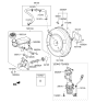 Diagram for Kia Forte Koup Brake Booster - 59110A7000