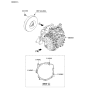 Diagram for Kia Forte Transmission Assembly - 450003BET2