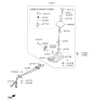 Diagram for 2014 Kia Forte Koup Shift Cable - 43794A7100