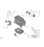 Diagram for 2022 Kia K5 V-Belt - 252122S100