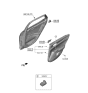 Diagram for 2021 Kia K5 Power Window Switch - 93581L2300