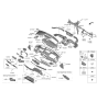 Diagram for 2023 Kia K5 Glove Box - 84510L3000DNN