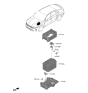 Diagram for 2022 Kia K5 Battery Terminal - 37180L0000