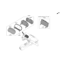 Diagram for Kia K5 Speedometer - 94011L3000