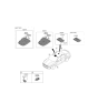 Diagram for 2021 Kia K5 Dome Light - 92810L2330DNN