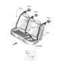 Diagram for 2022 Kia K5 Seat Belt - 898A0L3000WK