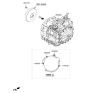 Diagram for 2022 Kia K5 Transmission Assembly - 450004GDF0