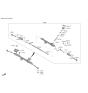 Diagram for 2024 Kia K5 Tie Rod End - 56825L1000