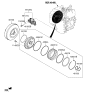 Diagram for Kia K5 Torque Converter - 451004G650