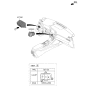 Diagram for 2022 Kia K5 Hazard Warning Switch - 93790L2000