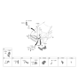 Diagram for 2022 Kia K5 Battery Cable - 91850L3000