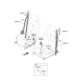 Diagram for 2024 Kia K5 Seat Belt - 88820L3000WK