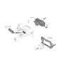 Diagram for 2022 Kia K5 A/C Switch - 97250L3200FHV