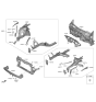 Diagram for 2024 Kia K5 Dash Panels - 84124L3000