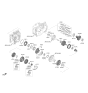 Diagram for Kia Sorento Needle Bearing - 457724E000