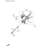 Diagram for 2021 Kia K5 Steering Shaft - 56400L0000