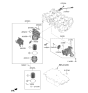 Diagram for 2023 Kia Rio Oil Filter - 263502M000