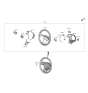 Diagram for 2022 Kia K5 Steering Wheel - 56111L2200SA1