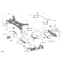 Diagram for Kia K5 Sway Bar Bushing - 55513L0900