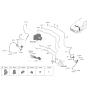 Diagram for 2024 Kia K5 Brake Line - 58731L1000