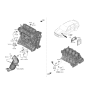 Diagram for 2021 Kia K5 Knock Sensor - 392502S200