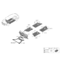 Diagram for Kia K5 Dash Panels - 84120L3000