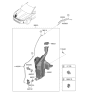 Diagram for 2022 Kia EV6 Washer Pump - 985103T500