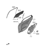 Diagram for Kia K5 Window Run - 83530L3000