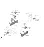 Diagram for 2022 Kia Sorento Transfer Case Mount - 21950R5300