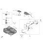 Diagram for 2023 Kia K5 Fuel Filler Hose - 31036L0000