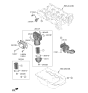 Diagram for Kia Sportage Oil Filter - 263502S000