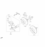 Diagram for Kia K5 Brake Booster Vacuum Hose - 59130L1100