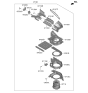 Diagram for 2022 Kia K5 Blower Motor - 97113L1100