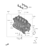 Diagram for 2024 Kia Sportage Crankshaft Seal - 214432J000