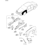 Diagram for Kia Spectra Fender - 0K2DJ52211