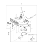 Diagram for Kia Spectra A/C Switch - 1K2AB61190